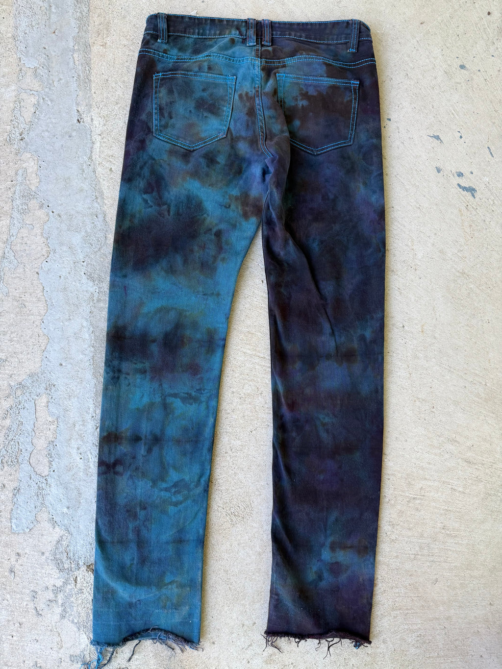 Ghostline No. 001 — Midnight Blue Hand Dyed Denim