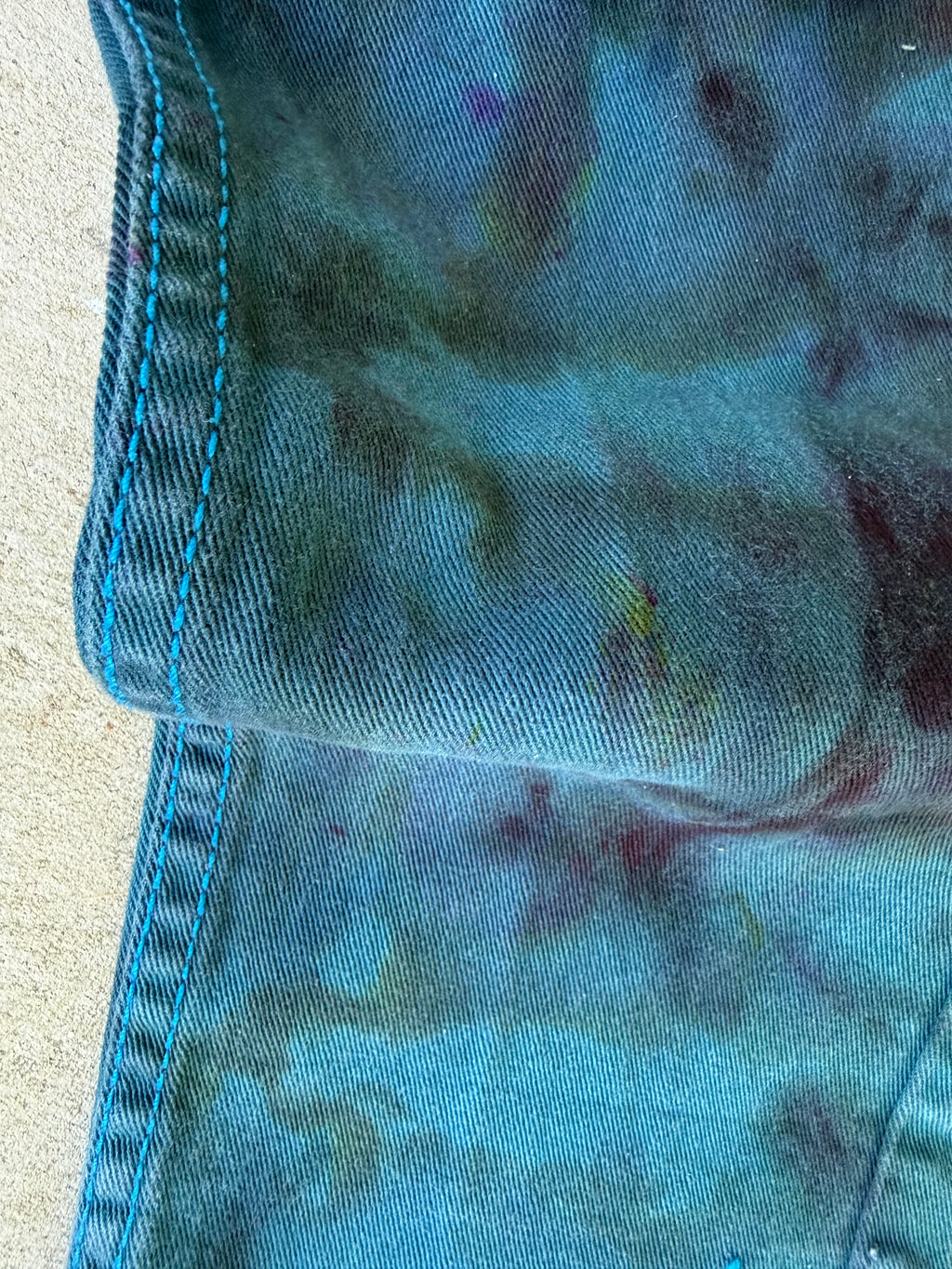 Ghostline No. 001 — Midnight Blue Hand Dyed Denim