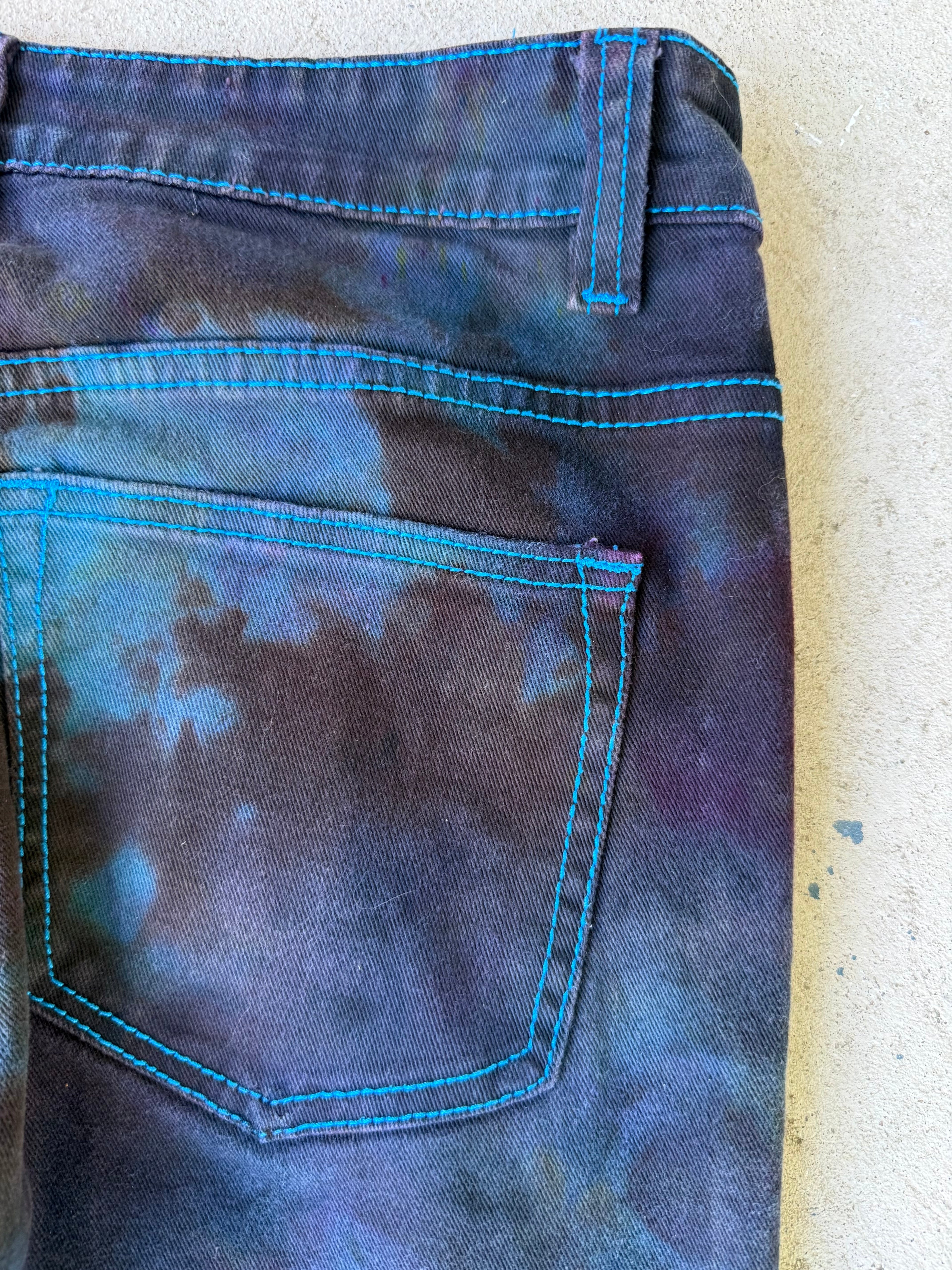 Ghostline No. 001 — Midnight Blue Hand Dyed Denim