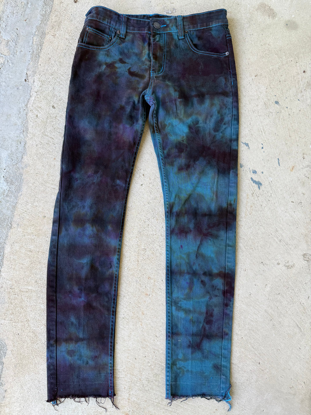 Ghostline No. 001 — Midnight Blue Hand Dyed Denim
