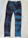 Ghostline No. 001 — Midnight Blue Hand Dyed Denim